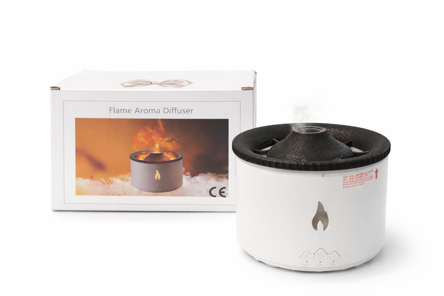 Flame Aroma Diffuser – Luftbefeuchter mit Flammen Simulation